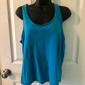 NY&Co. Blue Womans Tank Top Size Large